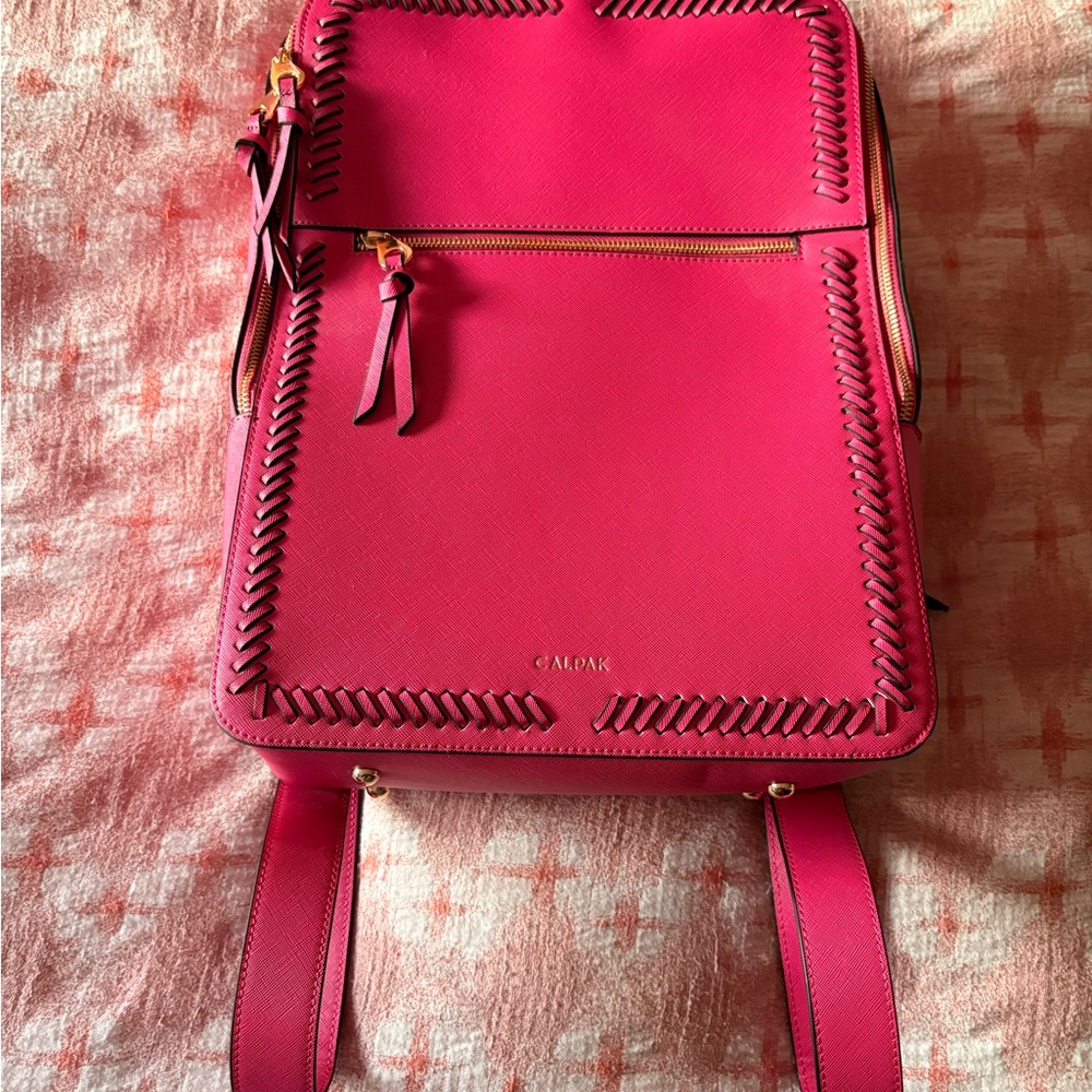 Calpak 15 inch Laptop Backpack Dragonfruit